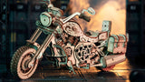 Robotime ROKR Cruiser Motorcycle LK504 3D Wooden Puzzle