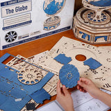 Robotime ROKR The Globe Model 3D Wooden Puzzle ST002