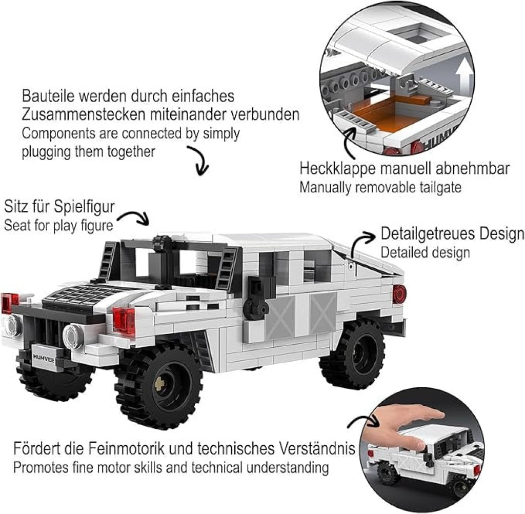 CaDA Humvee 1:24 C55022W - CaDA