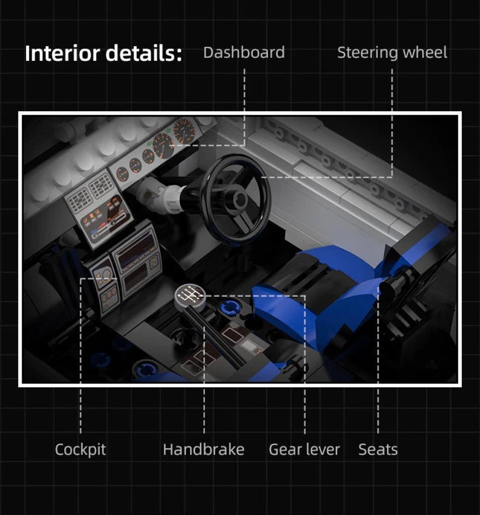 Cada Initial D 1: 12 Mazda Rx-7 Fc3S C61022W - Non-Motorized