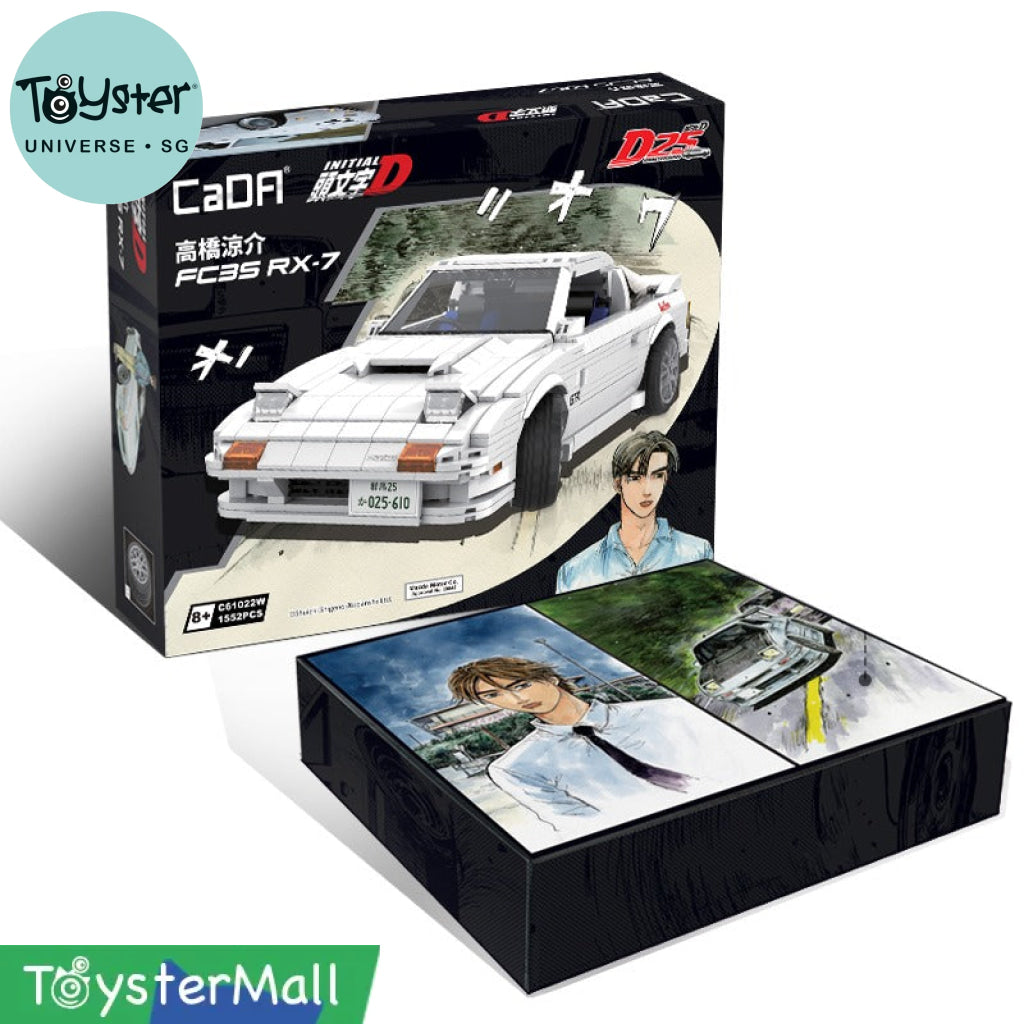 Cada Initial D 1: 12 Mazda Rx-7 Fc3S C61022W - Non-Motorized