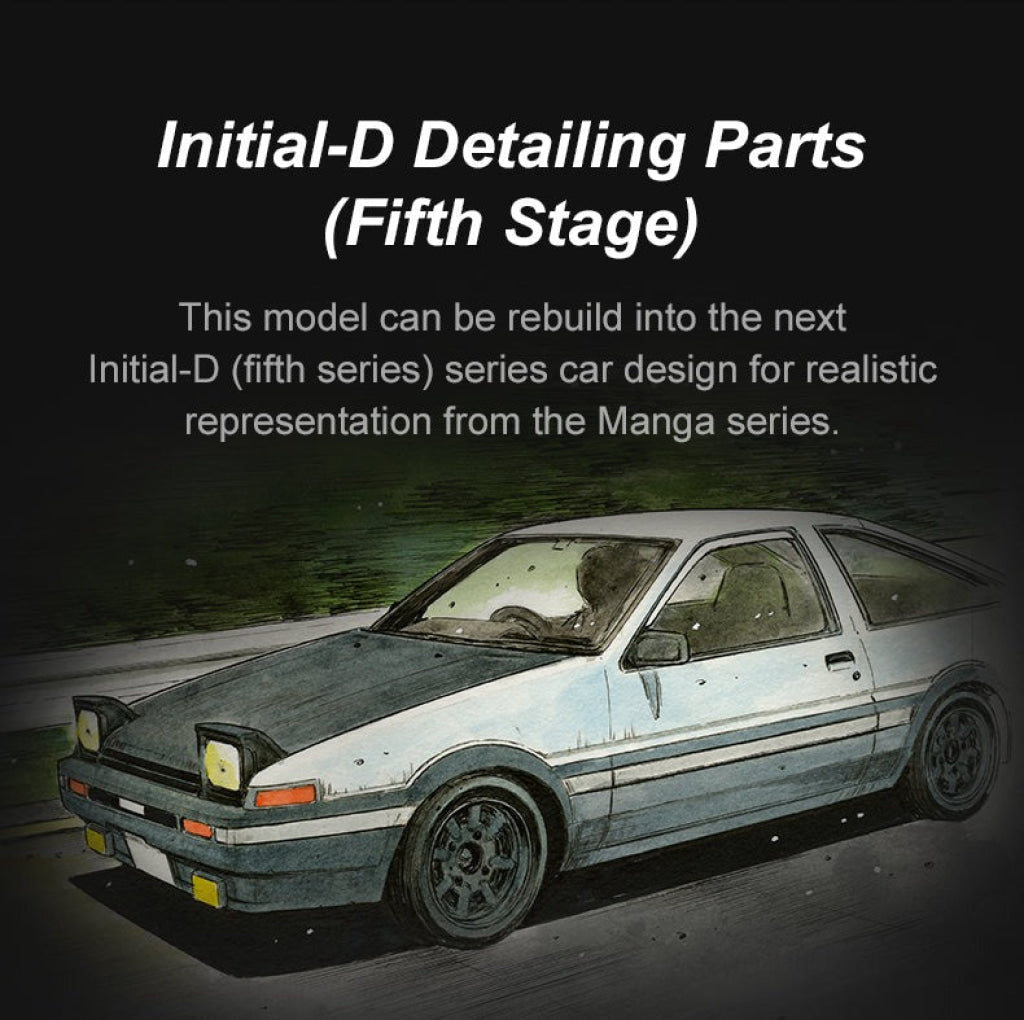 Cada Initial D 1:12 Toyota Trueno Ae86 C61024W