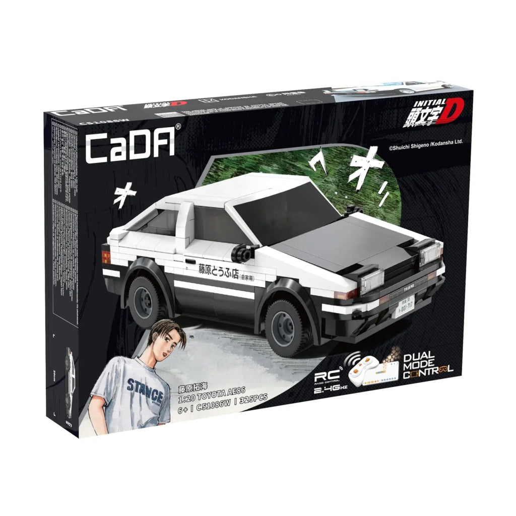 【Rinco】 CaDA Initial D 1-20 AE86 Trueno C51086W - TOYSTER Singapore