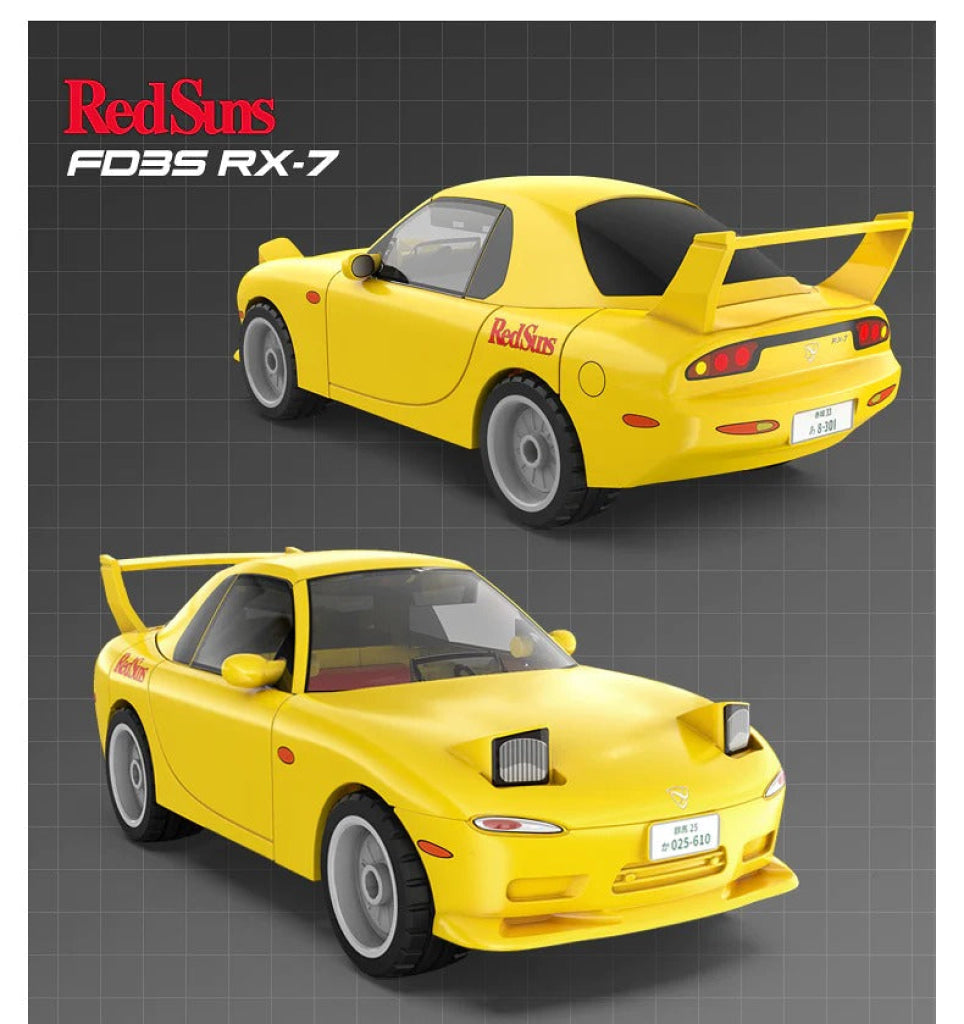 Cada Initial D 1:35 Mazda Rx-7 Fd3S C55017W
