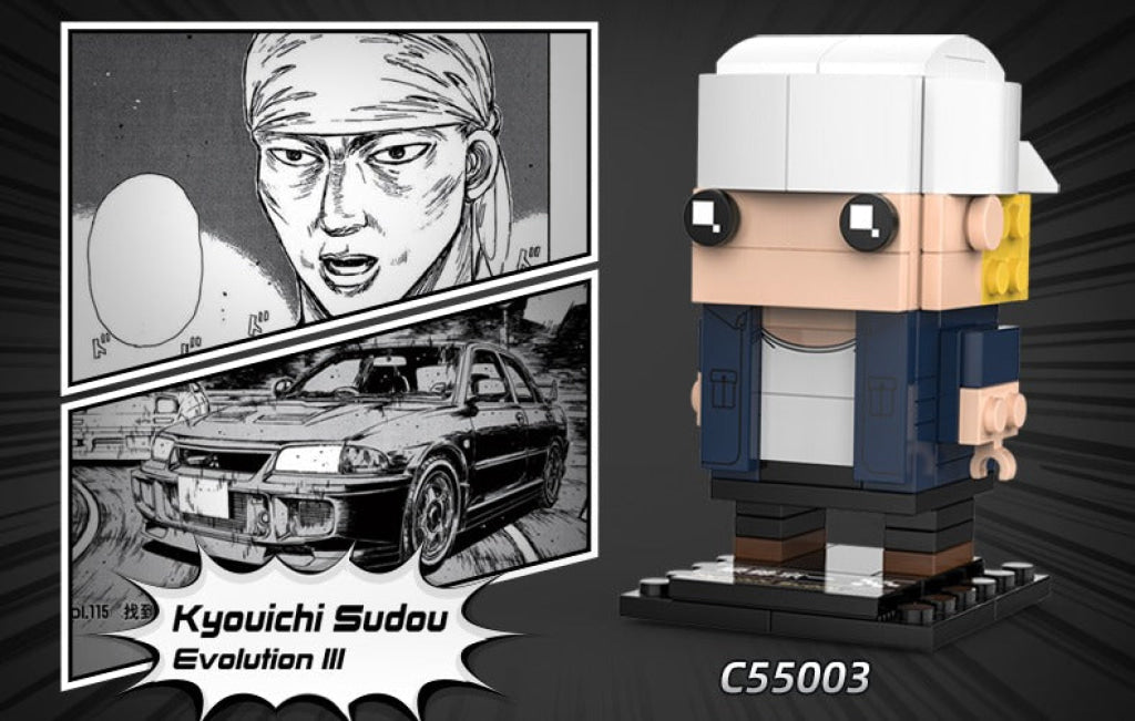 Cada Initial D Brickhead Kyoichi Sudou C55003W
