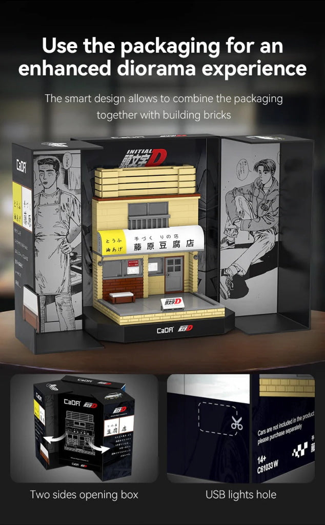 Cada Initial D Mini Fujiwara Tofu Store C61033W