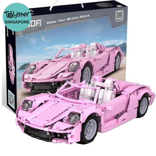 Cada Pink Holiday Sports Car C61029W 1:12