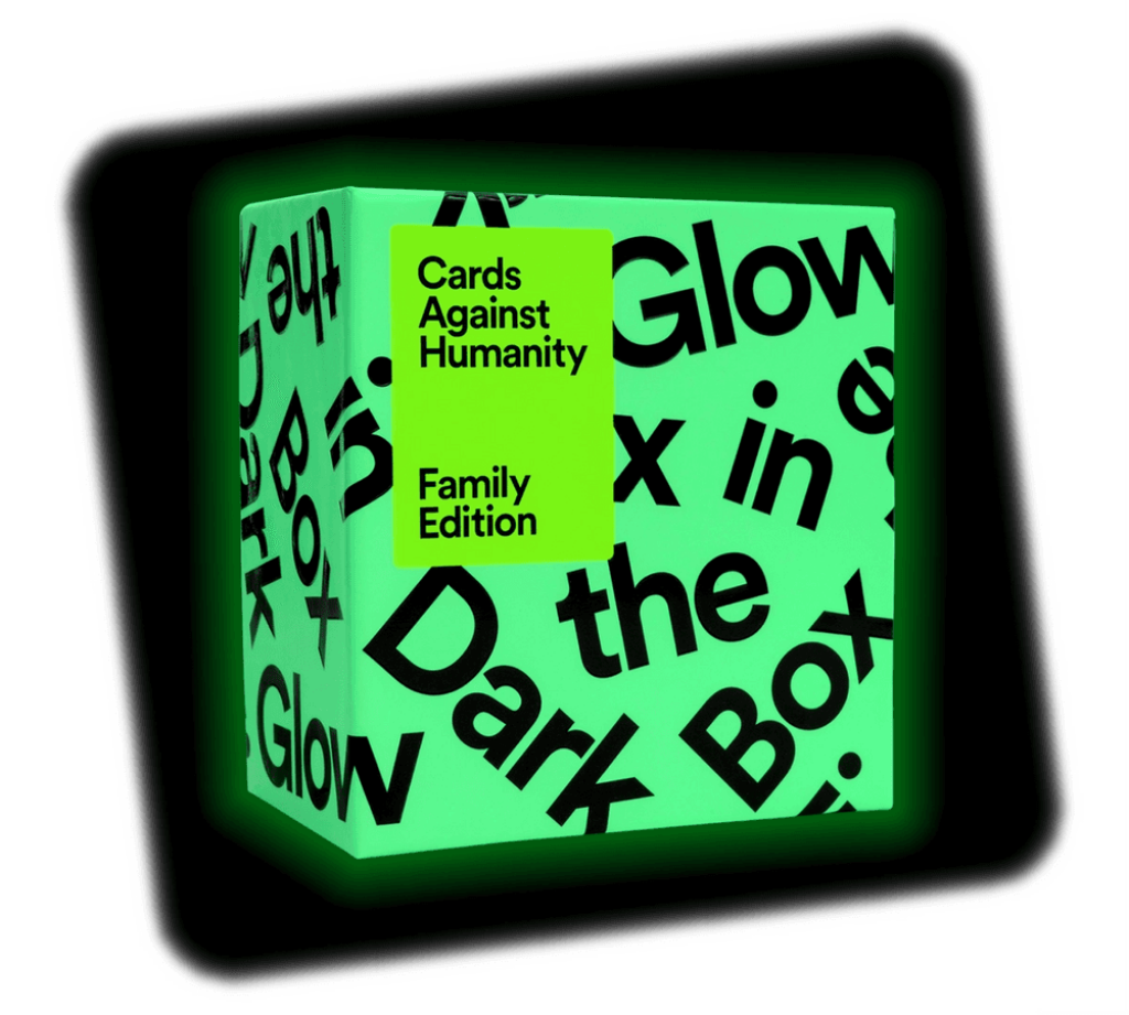 Cards Against Humanity: Glow in the Dark Box Family Edition - Card Games