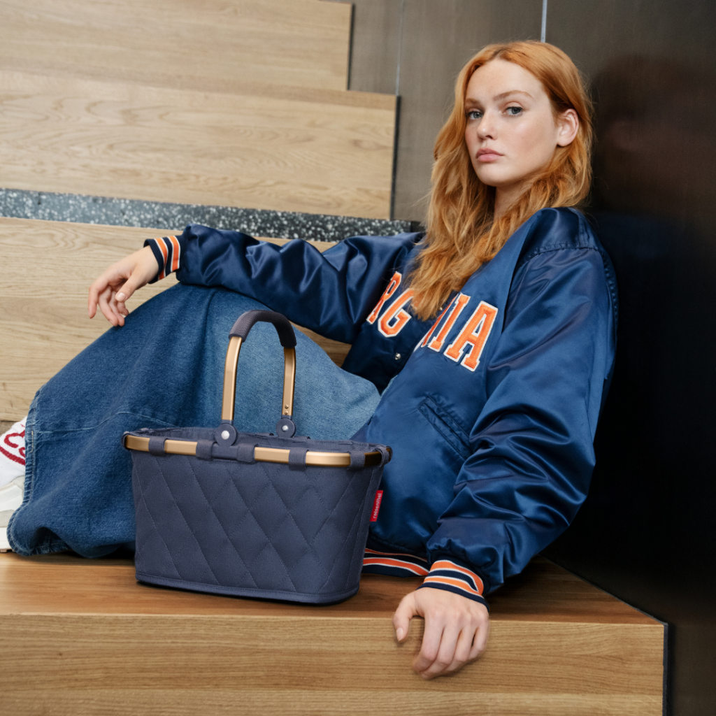 carrybag XS rhombus midnight gold