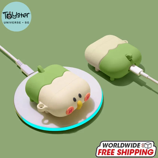 Cartoon Cute Shiba Inu Dog Silicone Earphone Cases For Apple Airpods