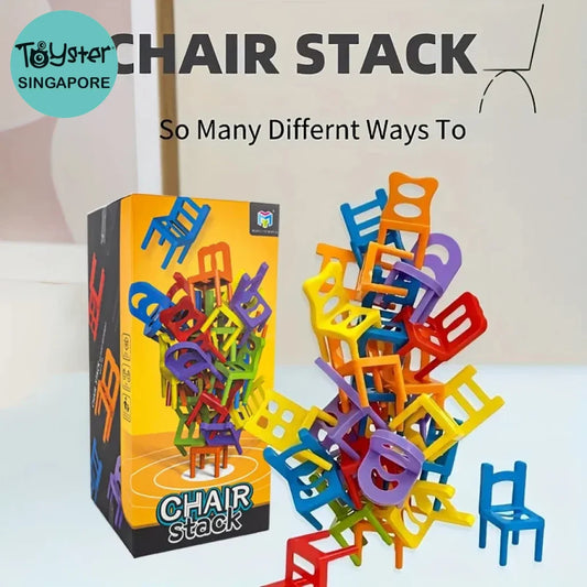 Chair Stacking Tetra Tower Fun Balance Game