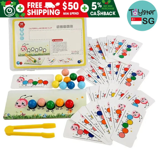 Clip Beads Sorting Fine Motor Skill Toy