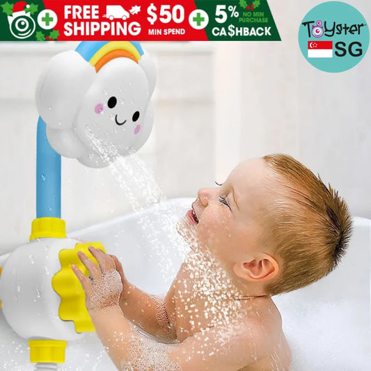 Cloud Rainbow Shower Bathroom Toys