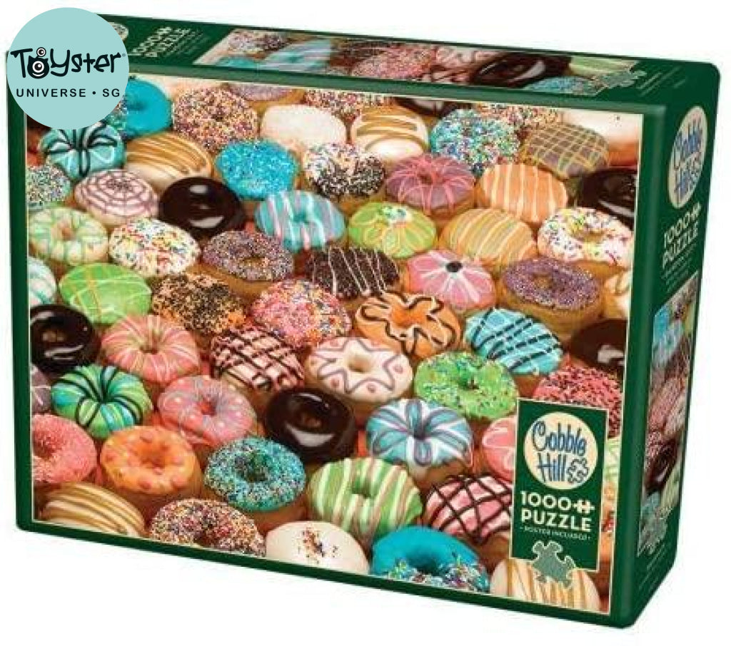Cobble Hill Doughnuts 1000 Piece Jigsaw Puzzle