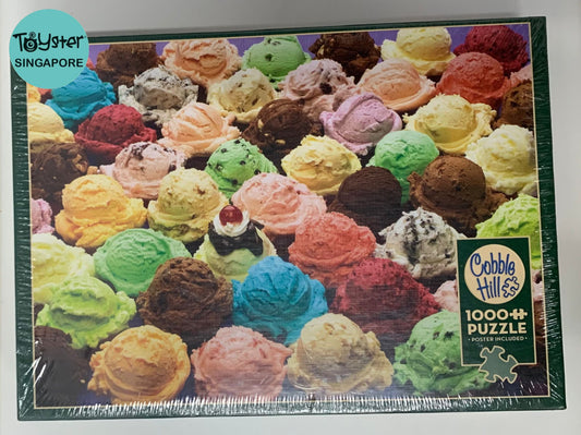 Cobble Hill Ice Cream 1000 Piece Jigsaw Puzzle