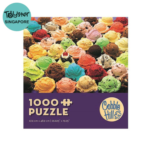 Cobble Hill Ice Cream 1000 Piece Jigsaw Puzzle