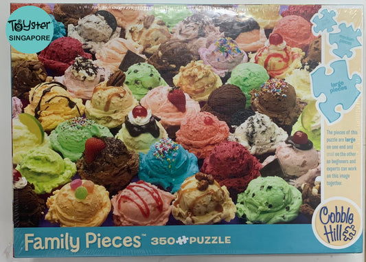 Cobble Hill Ice Cream 350 Piece Jigsaw Puzzle