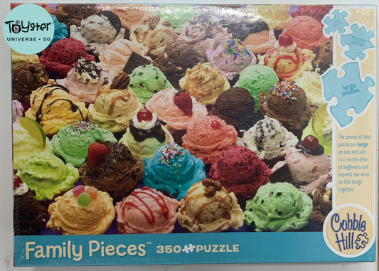 Cobble Hill Ice Cream 350 Piece Jigsaw Puzzle