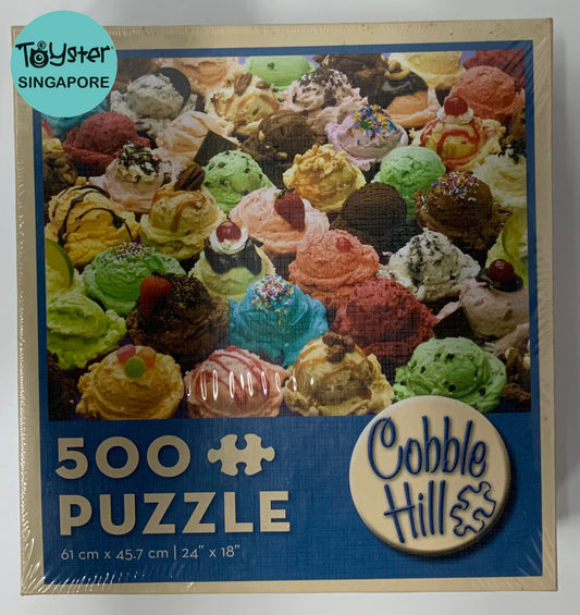 Cobble Hill Ice Cream 500 Piece Jigsaw Puzzle