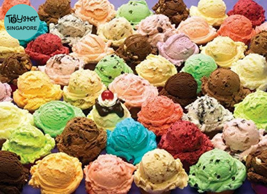 Cobble Hill Ice Cream Please Modular 500 Piece Jigsaw Puzzle