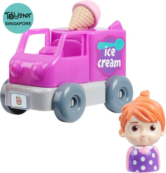 Cocomelon Build A Vehicle & Figure - Pink Cocomelon