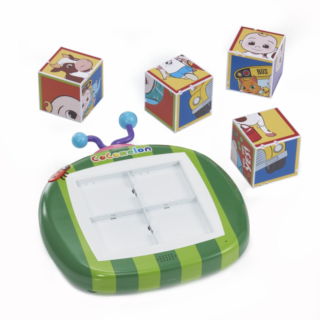 Cocomelon Musical Clever Blocks Reading Toys