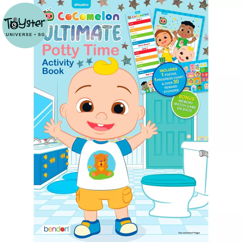 CoComelon Ultimate Potty Time Activity Book - CoComelon