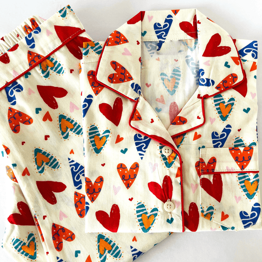 Colorful Hearts Pyjamas