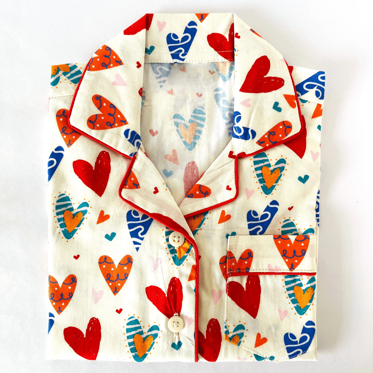 Colorful Hearts Pyjamas