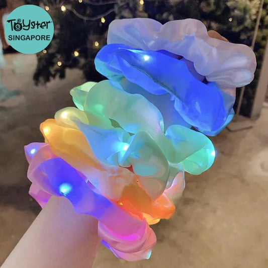 Colorful Led Hair Scrunchies