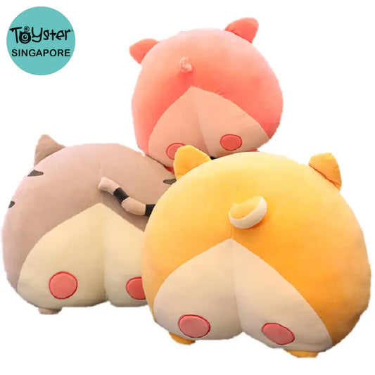 Corgis Dog Butt Plush Pillow