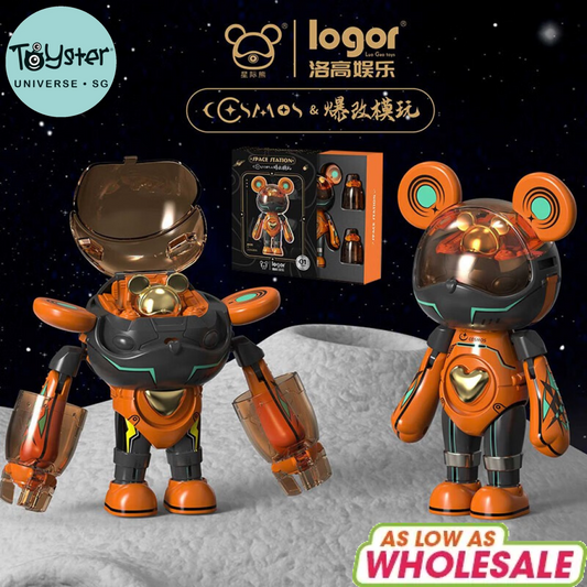 Cosmos Space Station Fashion Bear Figure