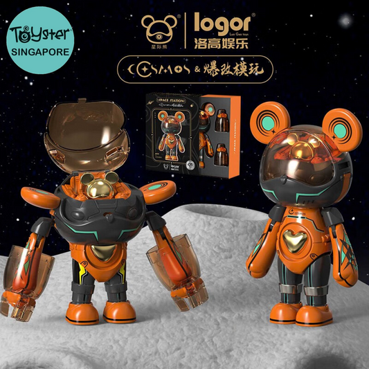 Cosmos Space Station Fashion Bear Figure