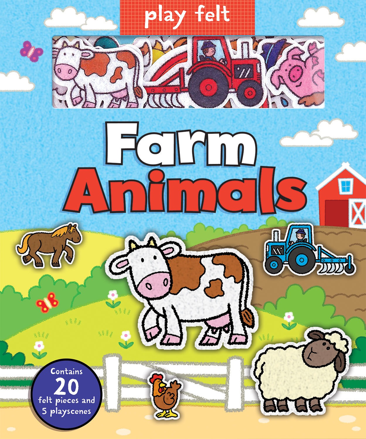 Imagine That - Play Felt Farm Animals