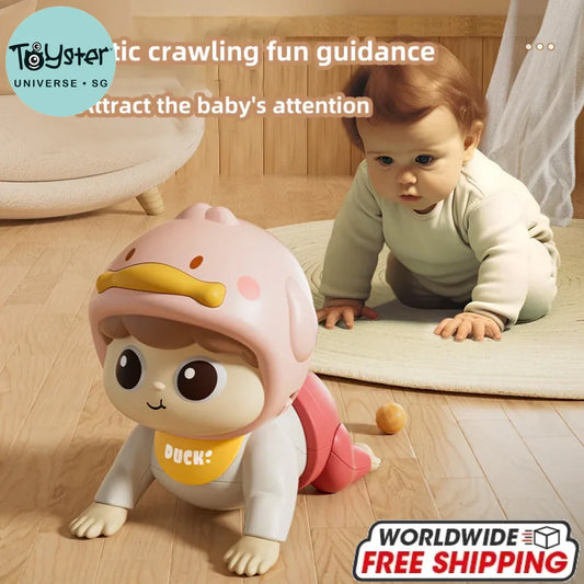 Crawling Baby With Music