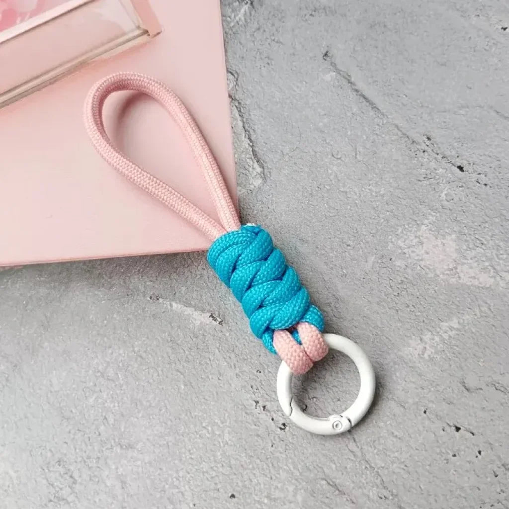 Creative Braided Lanyard Keychain