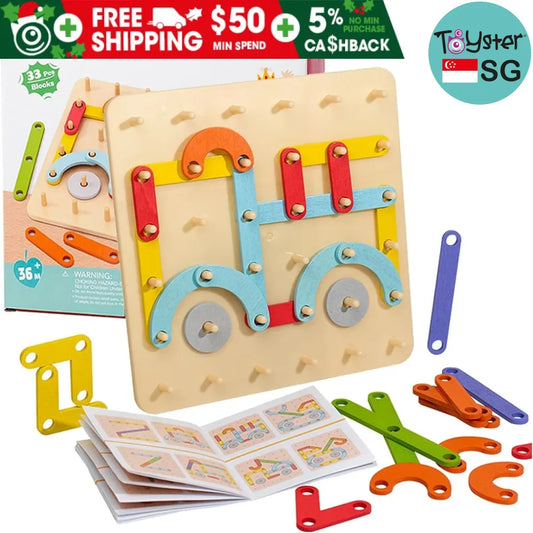 Creative Nail Board Puzzle Toys