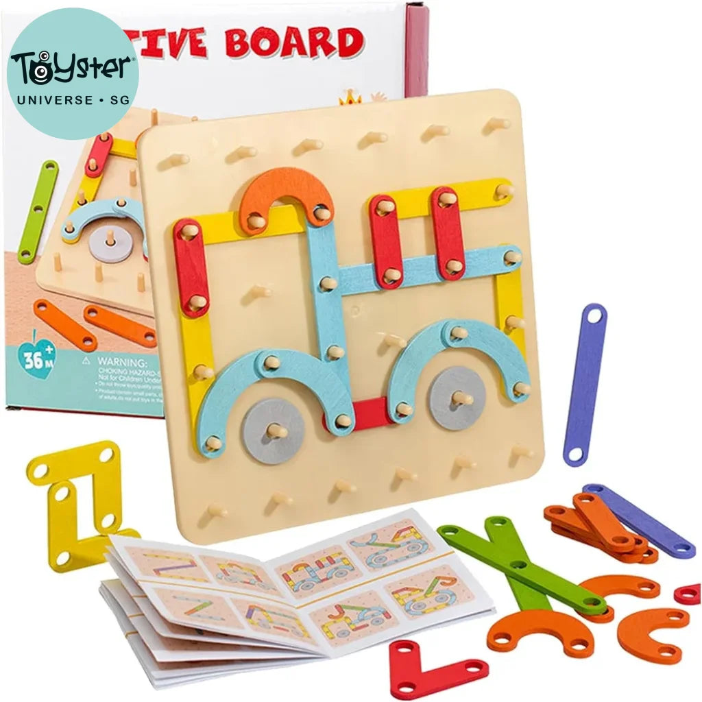 Creative Nail Board Puzzle Toys
