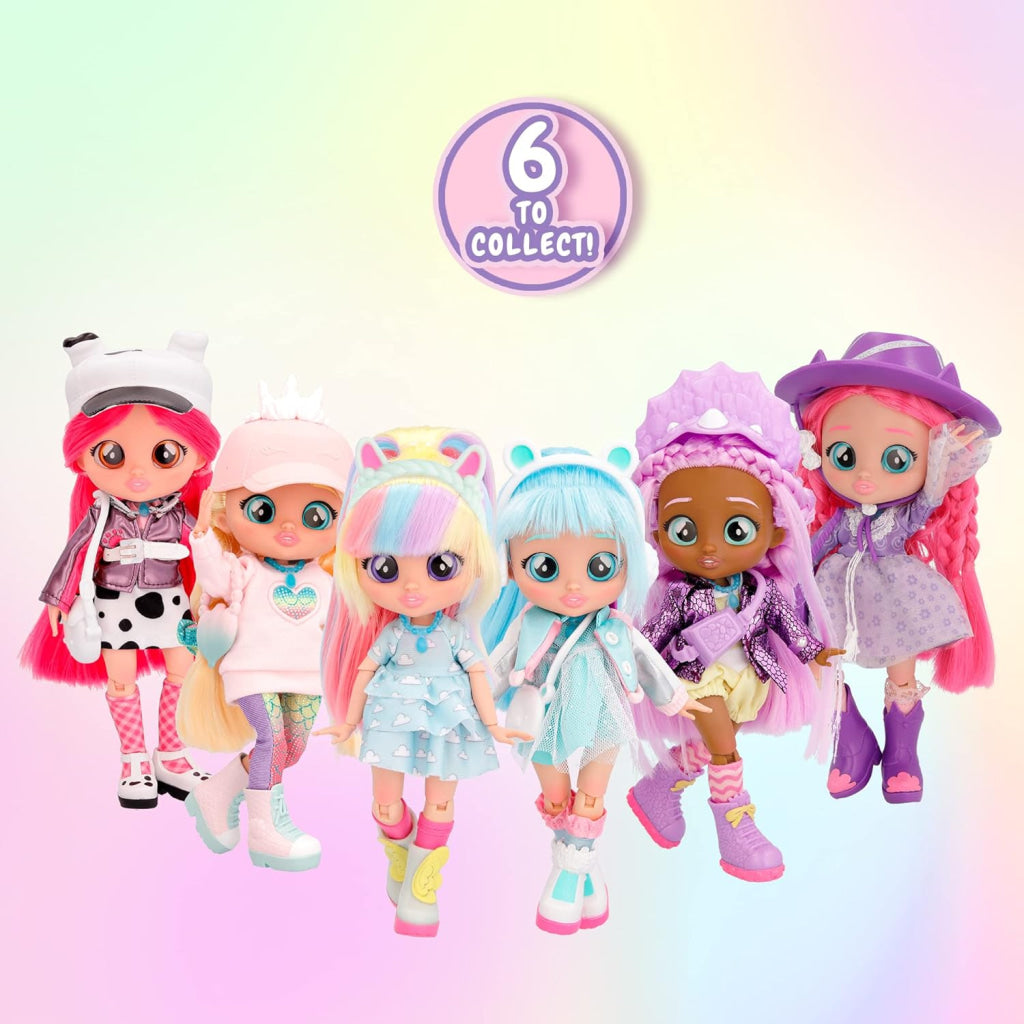 Cry Babies Bff By Dotty Fashion Doll With 9 + Surprises