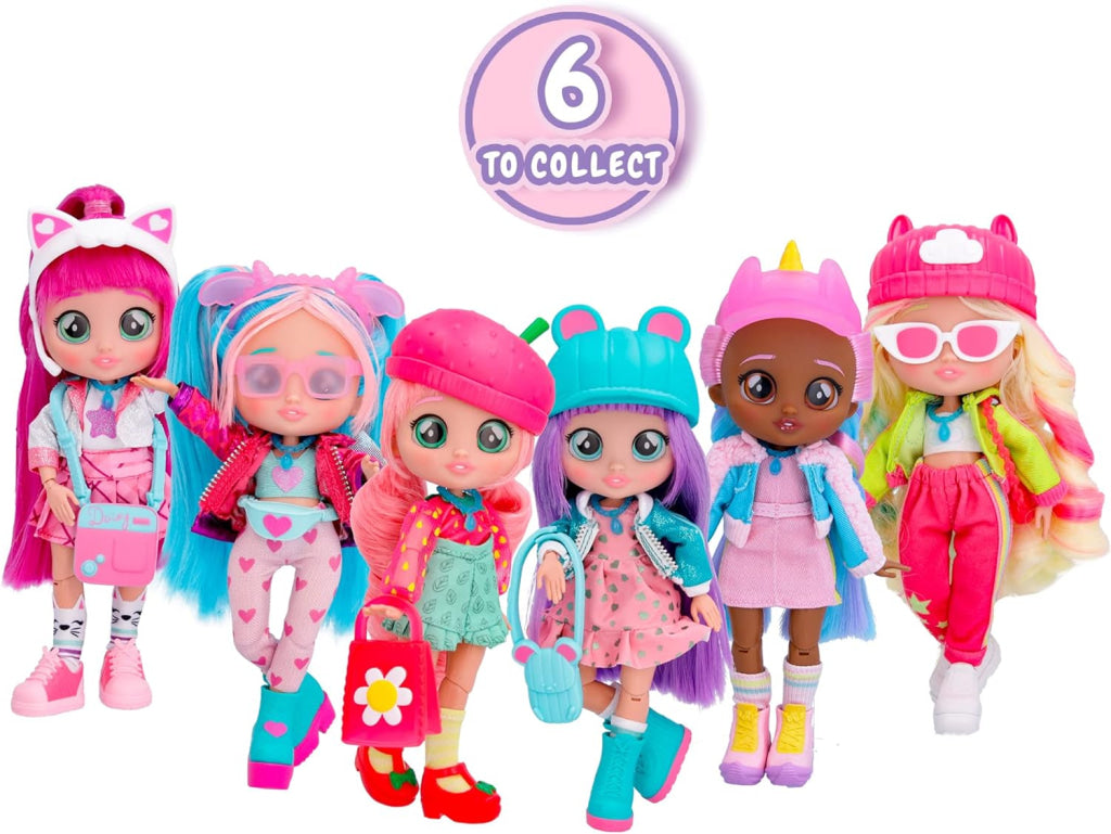 Cry Babies Bff Hannah Fashion Doll With 9 + Surprises