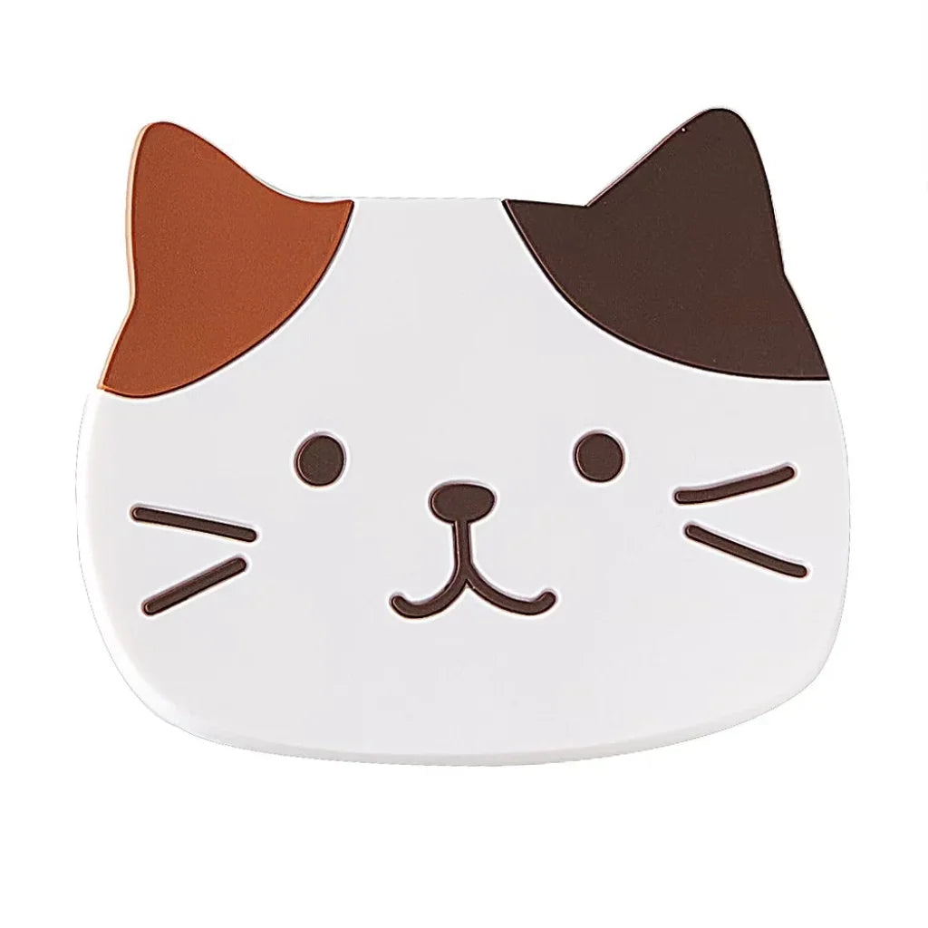 Cute Cats Silicone Cup Coaster Mat 5pcs - 5pcs / 10X8CM