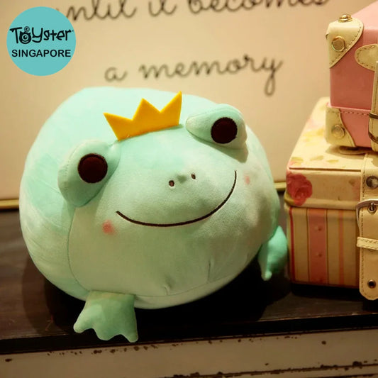 Cute Crown Frog Plush