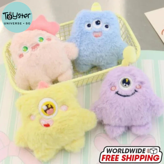 Cute Plush Monster Key Chains