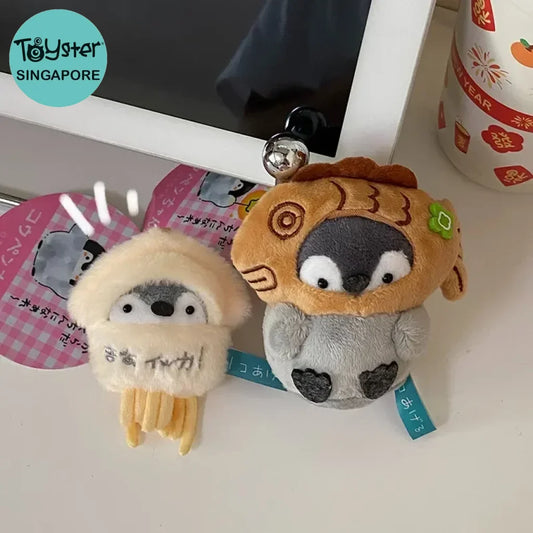 Cute Plush Penguin Keyring