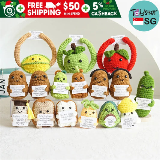 Cute Potato Handmade Plush Ornament Knitting Wool Yarn