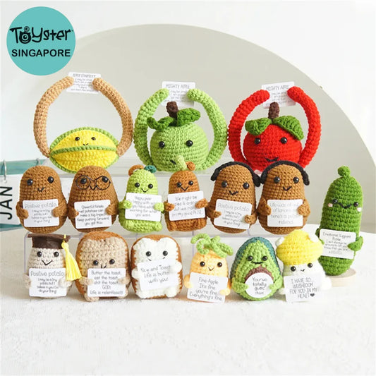 Cute Potato Handmade Plush Ornament Knitting Wool Yarn