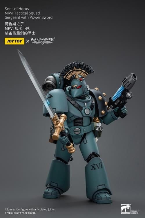 Sons of Horus: MKVI Tactical Squad Sergeant with Power Sword JT9466