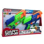 Dart Zone Blitzfire Quickshot Blaster 2 Pack