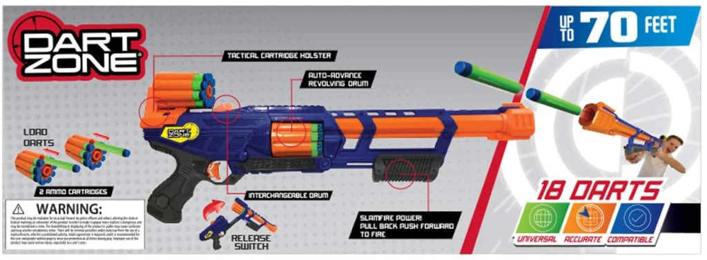 Dart Zone Legendfire Powershot Blaster
