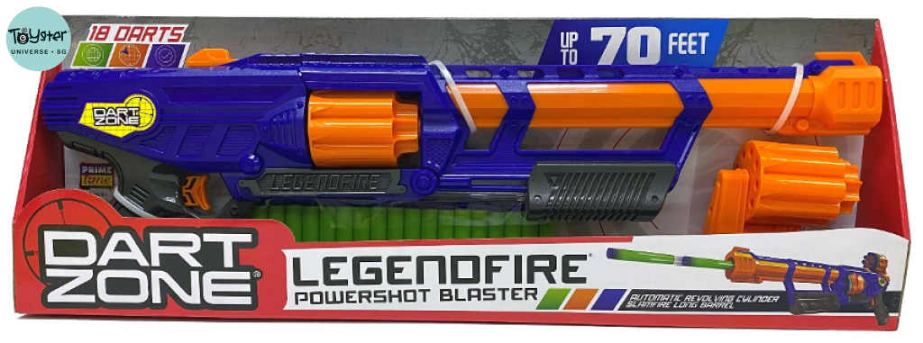 Dart Zone Legendfire Powershot Blaster